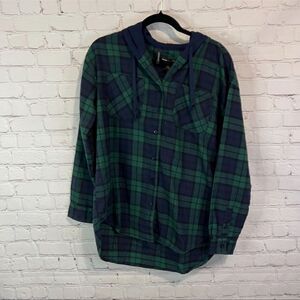 Silver Jeans Co. Boyfriend Fit Flannel size medium new with tags